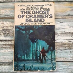 The‎ Ghost of Cramer's Island (Weakfoot) by Linda Cline Vtg 1976 OOP PB Thriller